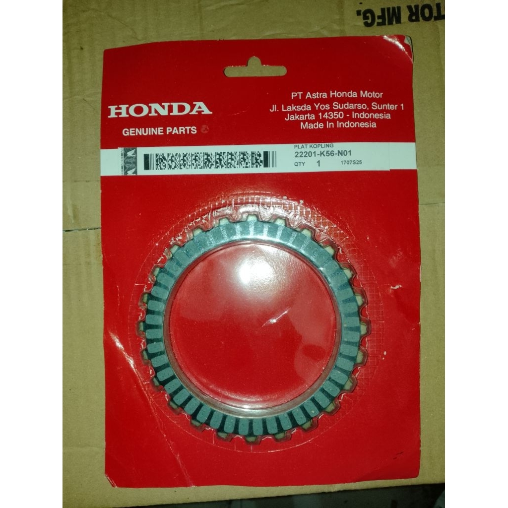 Kampas kopling / Plat Kopling K56 CBR 150 New CB 150r LED streetfire New Sonic 150 Supra GTR