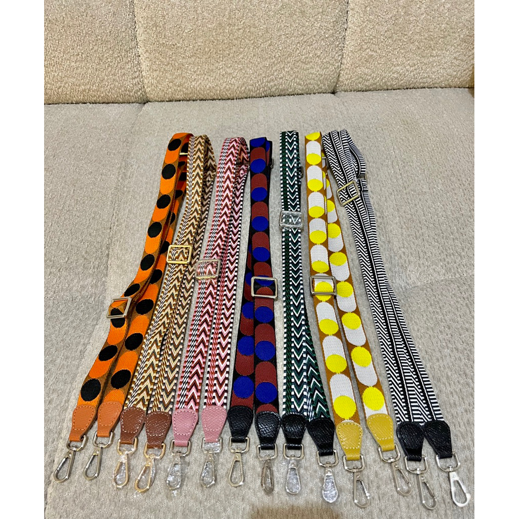 Tali tas canvas lc motif