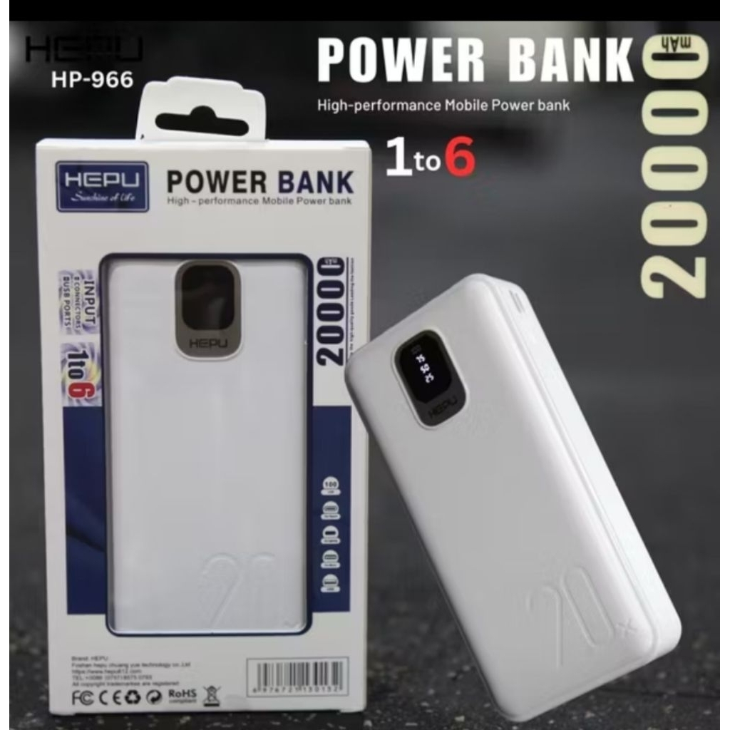 HEPU POWER BANK 20000MAH