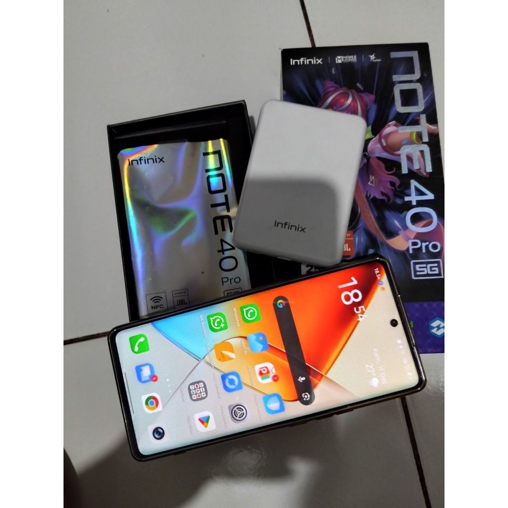 hp second INFINIX NOTE 40PRO 5G
