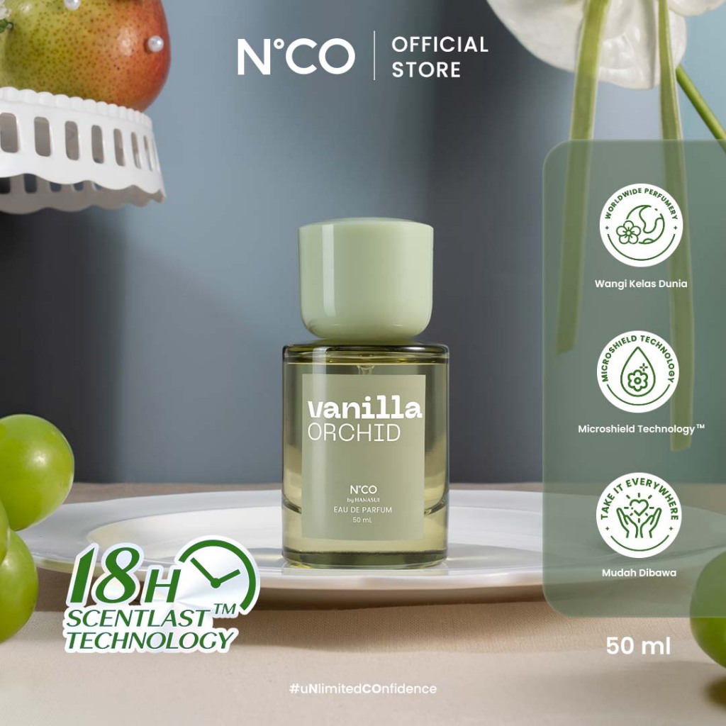 NCO Vanilla Orchid EDP - Eau De Perfume Parfum Wanita Wangi Tahan Lama 50ml