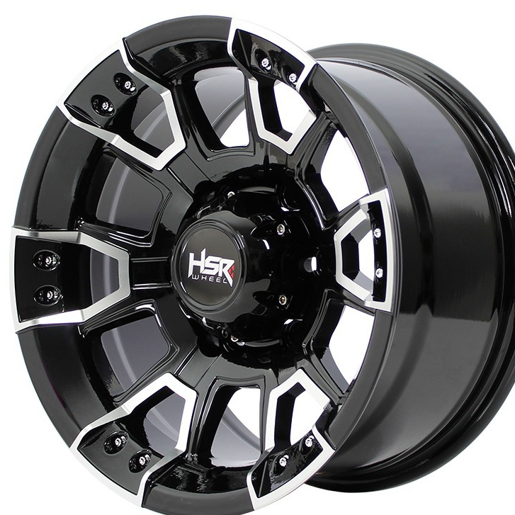 VELG HSR RING 15 TYPE KOMO PCD 6X139.7 VELG UNTUK HILUX HIACE STRADA