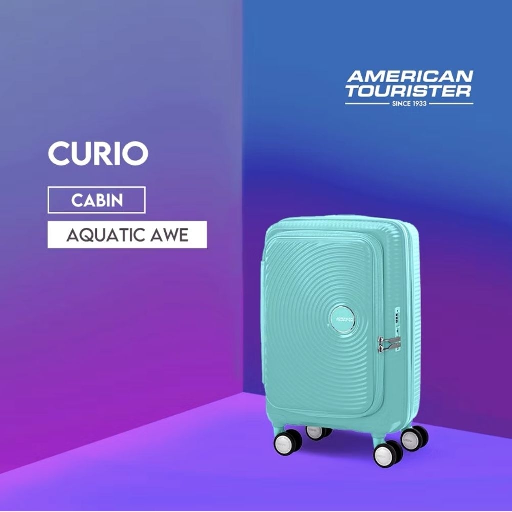 American Tourister Aquatic 20 inch koper kabin