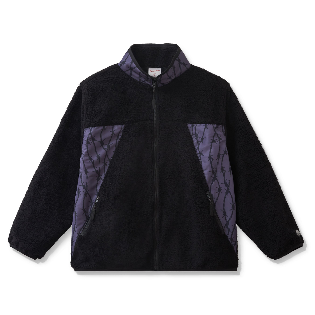 PYC - WIRE SHERPA JACKET - BLACK