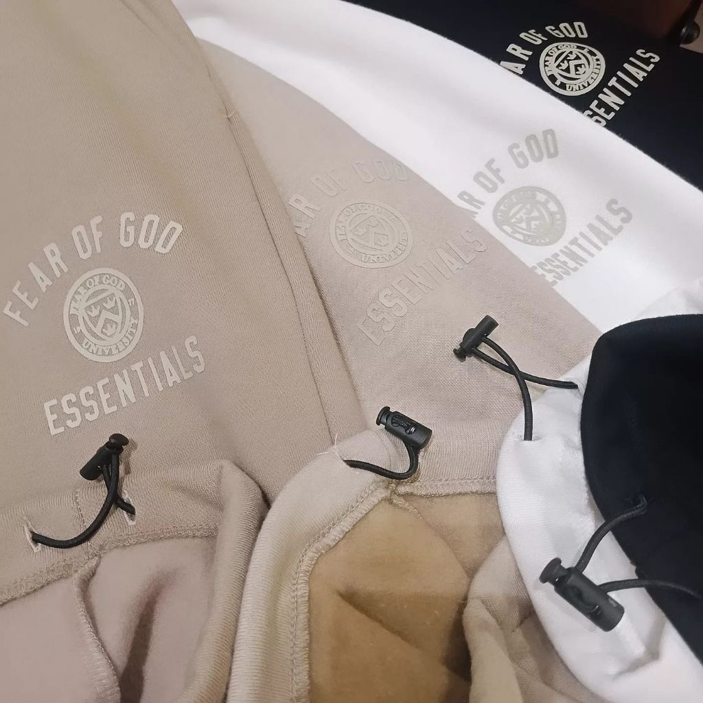 2 IN 1 Celana Panjang Loose Pants & Jogger Essentials Fear Of God Import Mirror Fulltag
