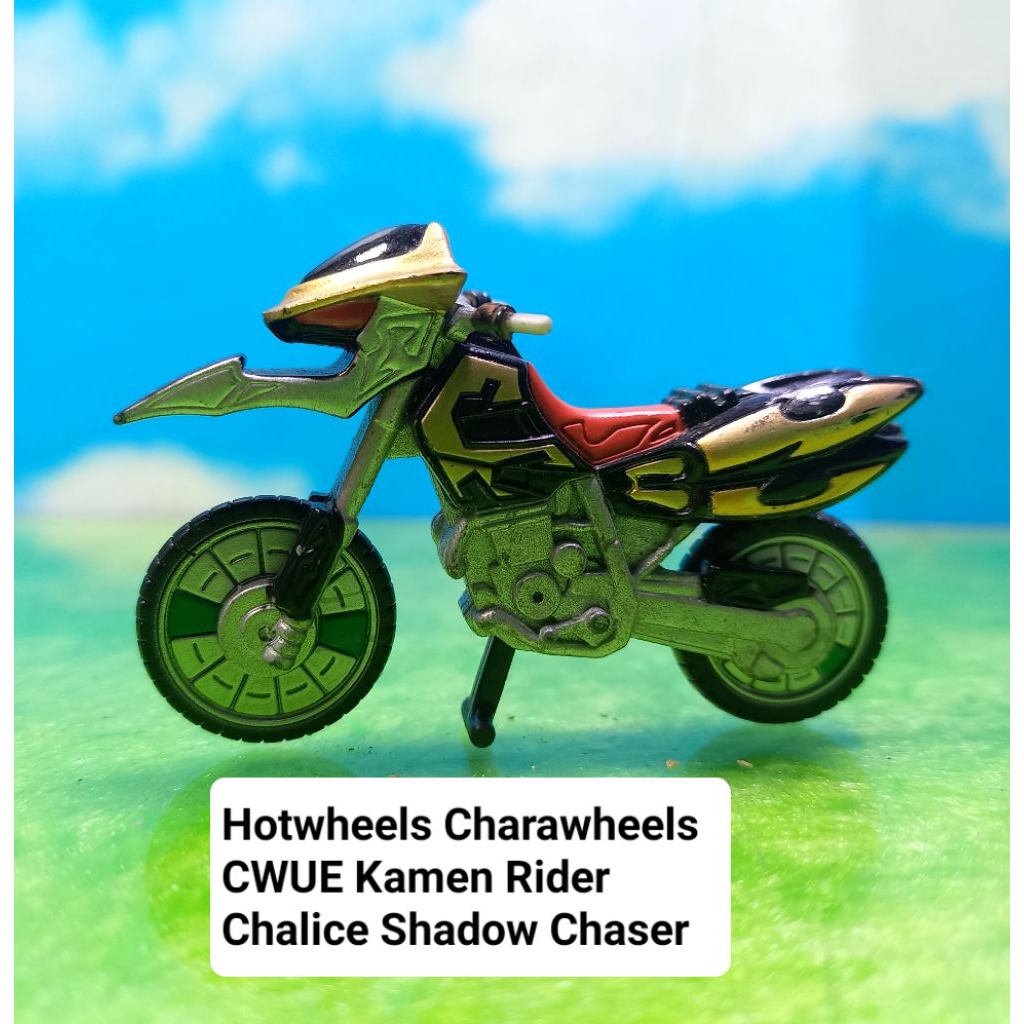 Hot Wheels Charawheels CWUE Kamen Rider Chalice Shadow Chaser junk