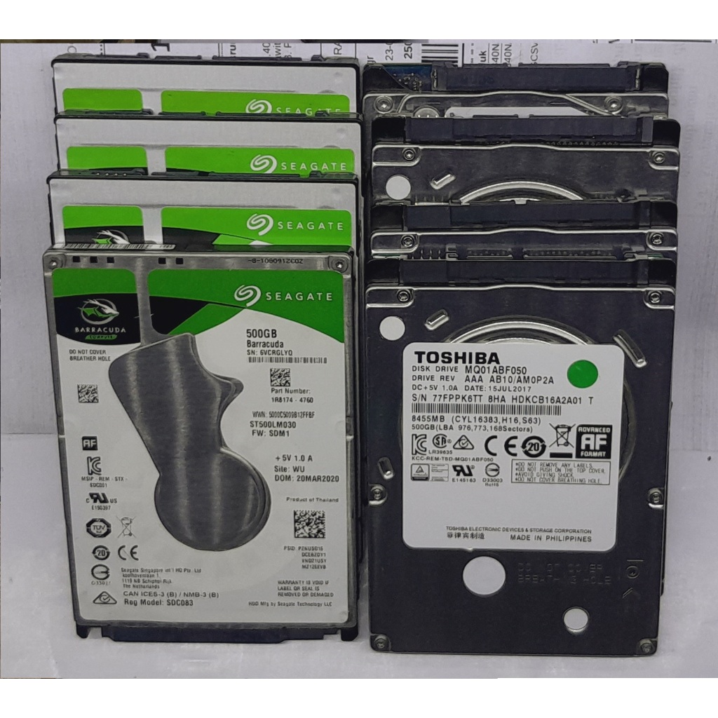 Hardisk Laptop 2,5 Inch SLIM 500GB & 1TB