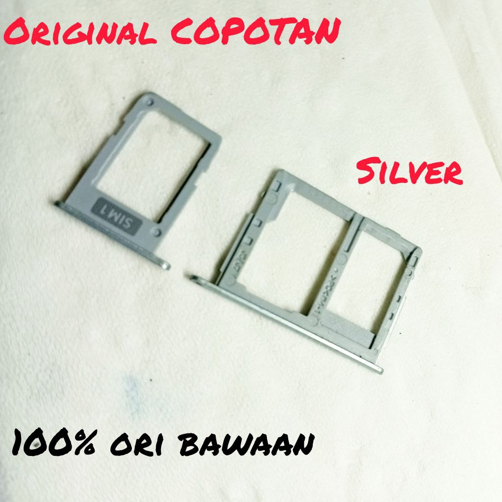 sim tray / slot sim samsung j5 pro (2017) sm-j530y/ds ori copotan