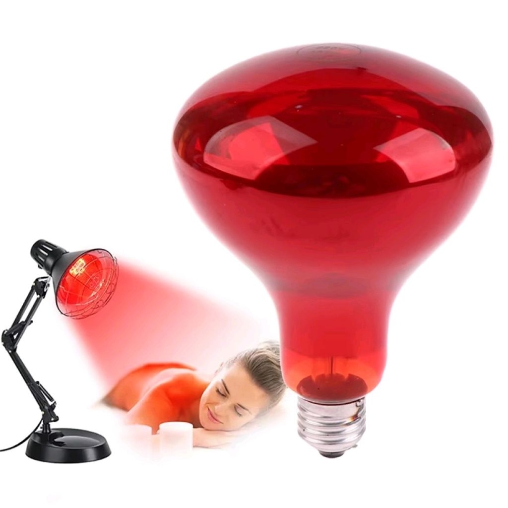 AEBRAND Bohlam Lampu Terapi Infrared Physiotherapy Lamp E27 150W - Lampu Infrared Fisioterapi Lamp P