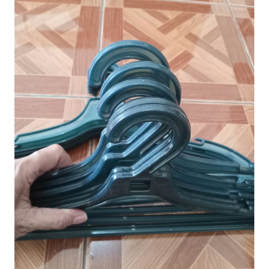 Hanger/gantungan baju tebal (16bh, 13bh, 11bh) dan jemuran baju bayi Lion Star, folding hangger, sti