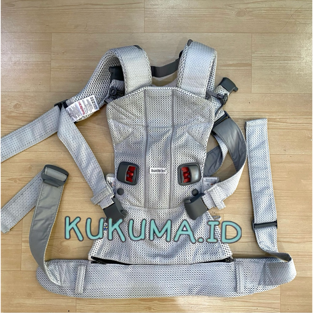 Baby Bjorn 3D Mesh silver