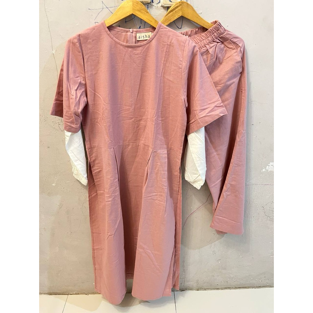 one set muslim setelan aisha studio