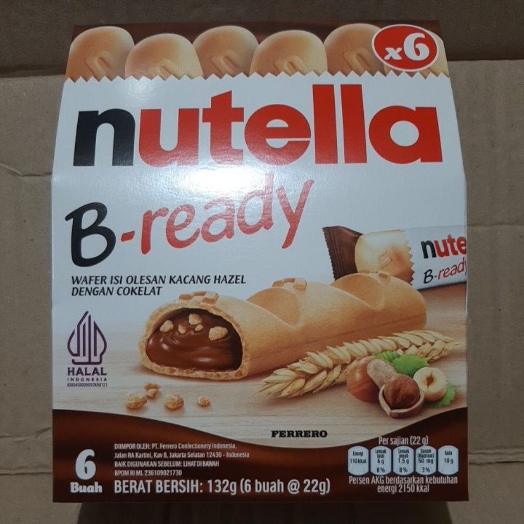 Nutella Ferrero / Nutella B ready