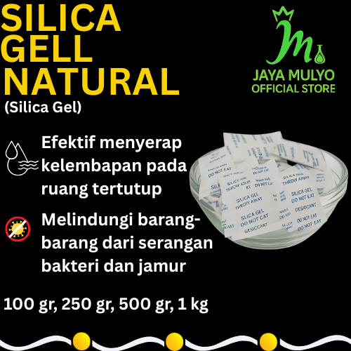 Silica Gel Natural 500 gr– Silika Organik Food Grade