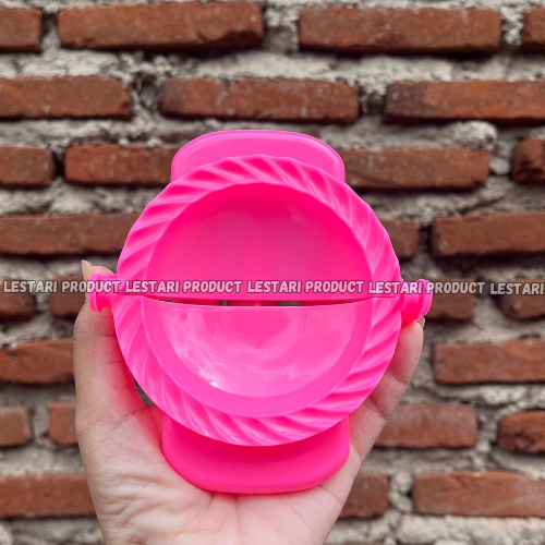(6PCS) Cetakan pastel dumpling dimsum gyoza plastik /Cetakan pastel / cetakan pangsit ada 3 Ukuran/C