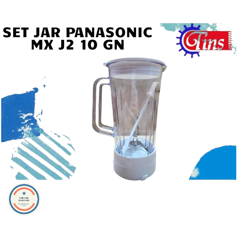SATU SET BLENDER PANASONIC MX J210GN J 210 GN / MXJ 210 PN SET JUS