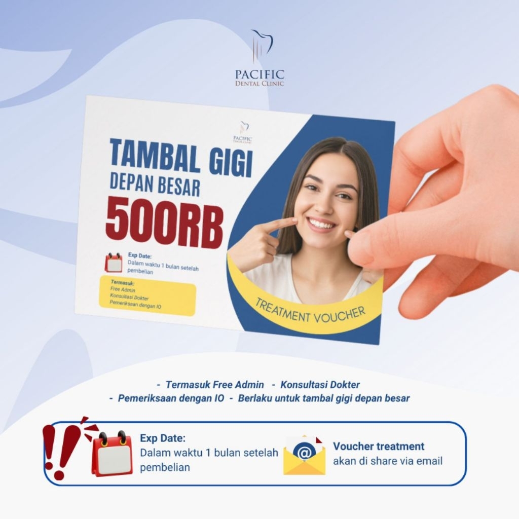 Tambal gigi depan lubang besar - Konsultasi - Pemeriksaan Dokter