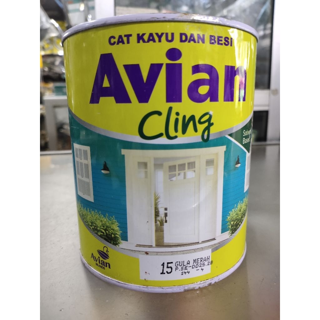AVIAN CLING CAT KAYU DAN BESI (15 GULA MERAH)