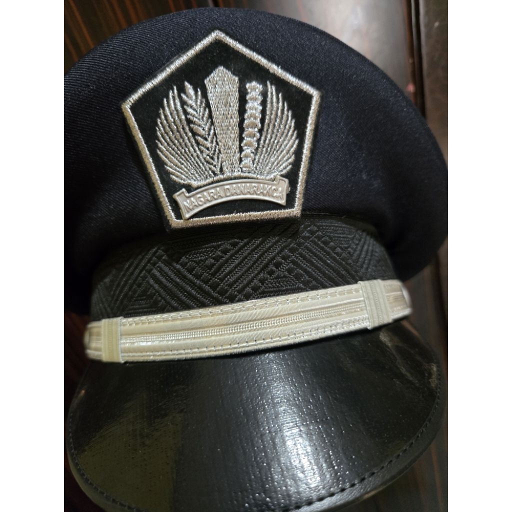 Topi PDU Bea Cukai Cowo Lis Putih