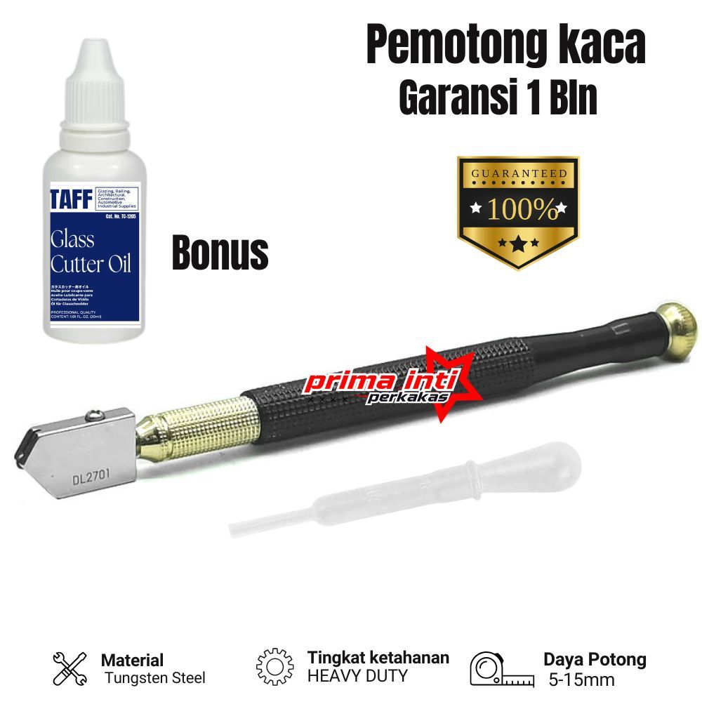 Alat Pemotong Kaca Tebal 5-15mm | Pisau Potong Kaca Keramik Granit Tungsten Steel