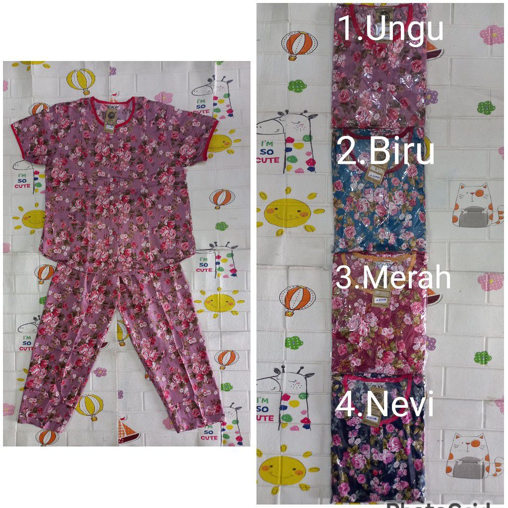 SETELAN CP ALVIN DEWASA SABATA TANGAN PENDEK