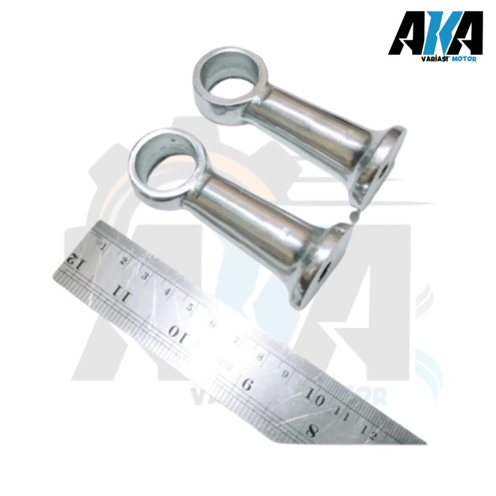 PENINGGI SHOCK BELAKANG BEBEK TINGGI 8.5CM DRAT 12 DRAT 14 SATU SET