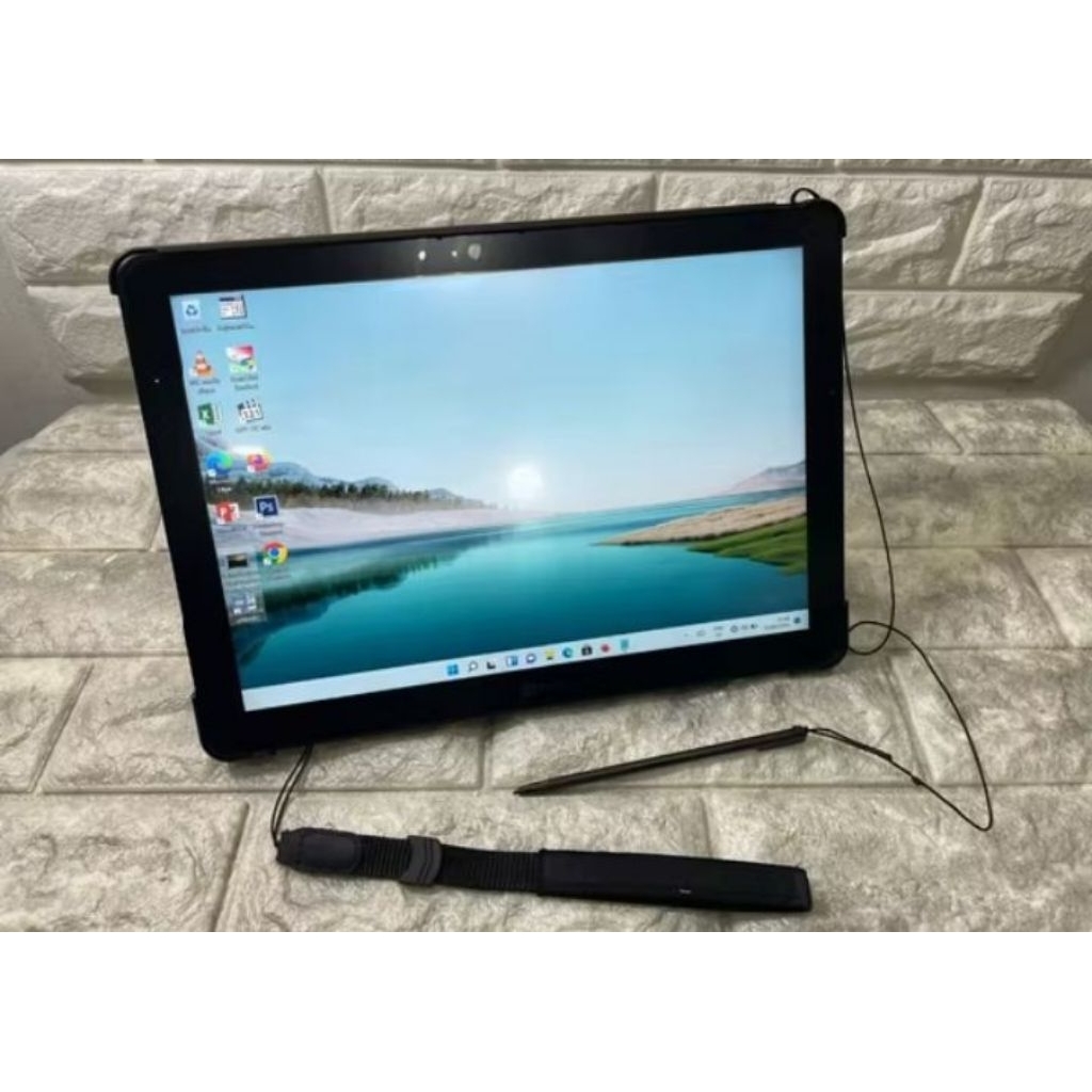 PC Komputer Portable FUJITSU TABLET Windows V727 SSD 128GB RAM 8GB Seperti laptop