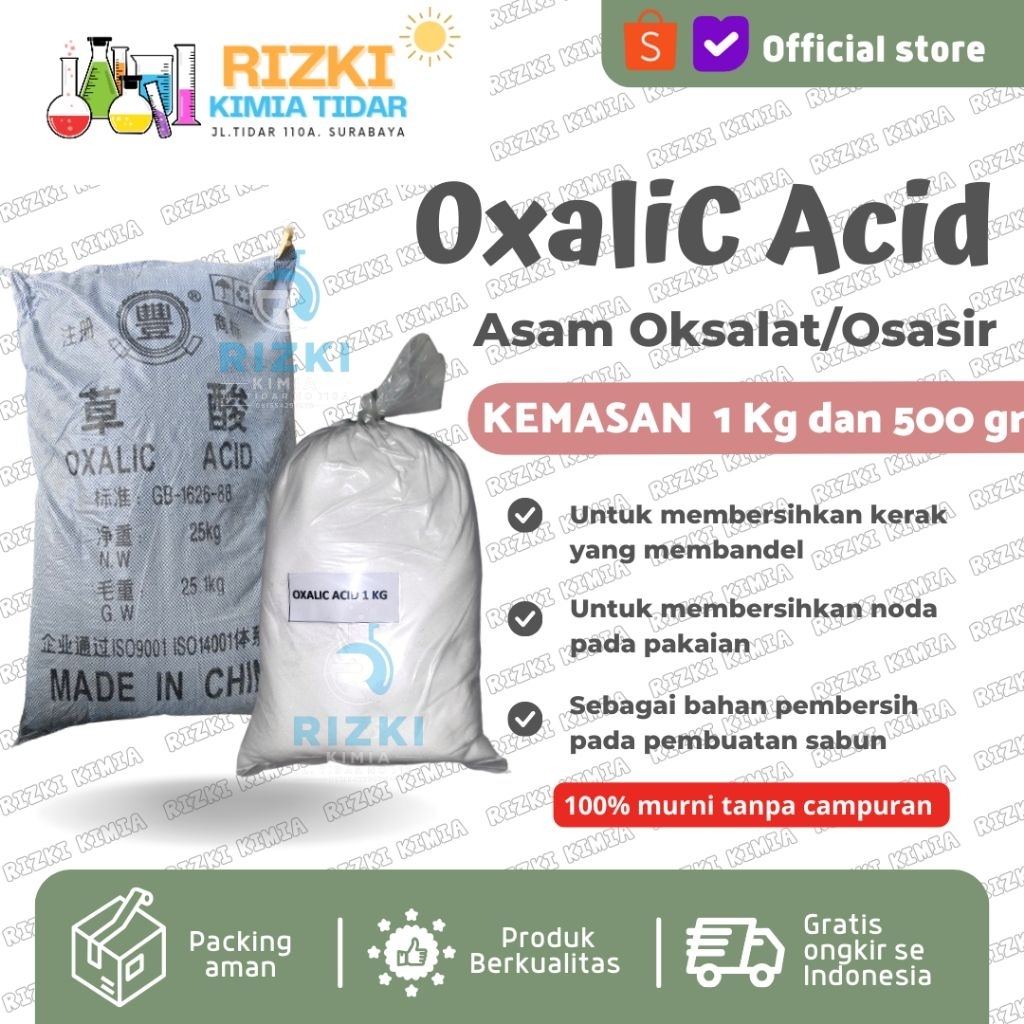Oxalic Acid Osasir Asam Oksalat Bahan Pembersih