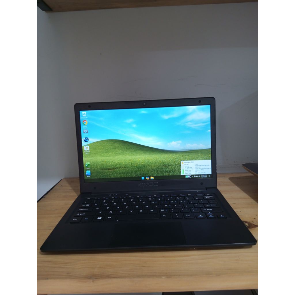 Axioo Mybook 11G Intel N4020 DDR 4GB SSD 128GB Nvme 12" Baterai 5 jam