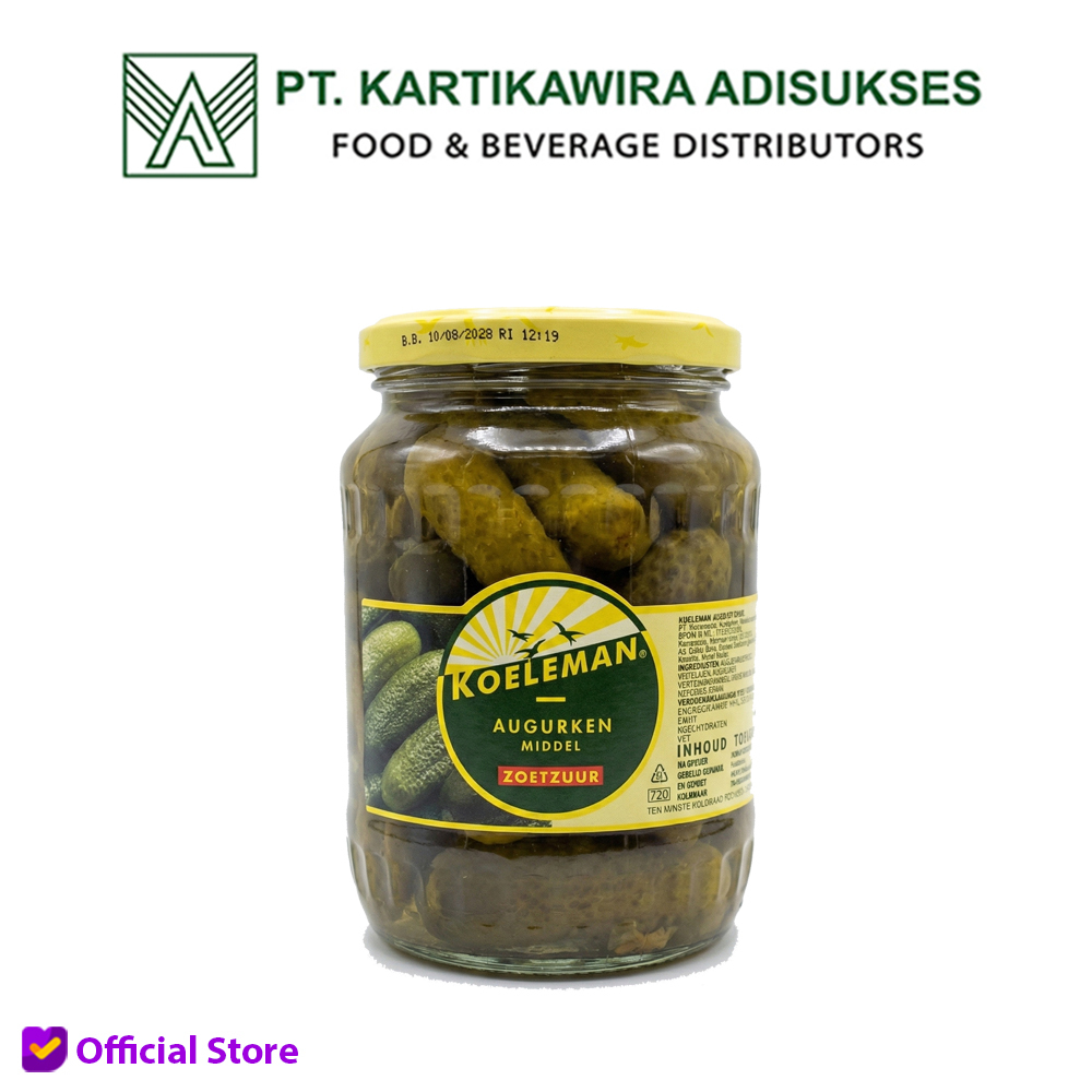 Koeleman Gherkins (Acar Ketimun) 500 gram