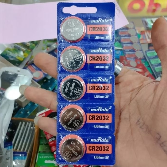 Baterai Murata CR2032 Original CR 2032 Lithium 3Volt