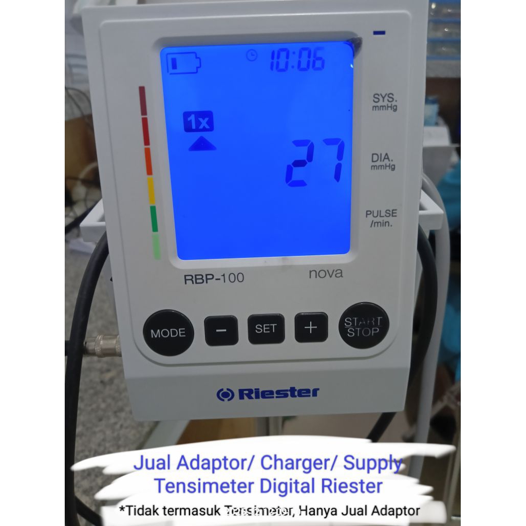 Adaptor Tensimeter / Charger / Supply Tensimeter Digital Riester