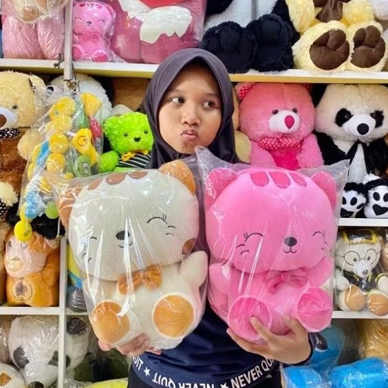 BONEKA KUKOR BONEKA KUCING KOREA BONEKA VIRAL BONEKA LUCU BONEKA KOREA