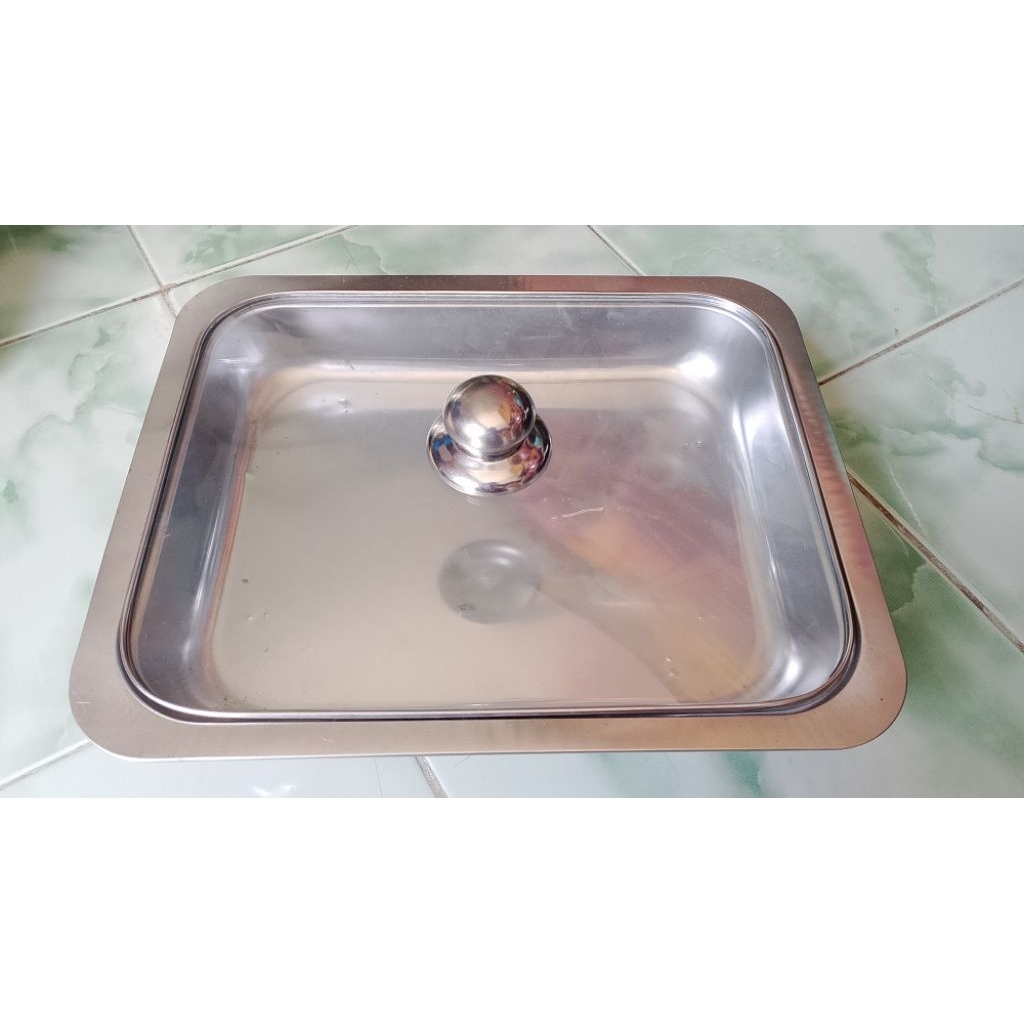 1 Set Alat Prasmanan Full Kaca (Preloved)