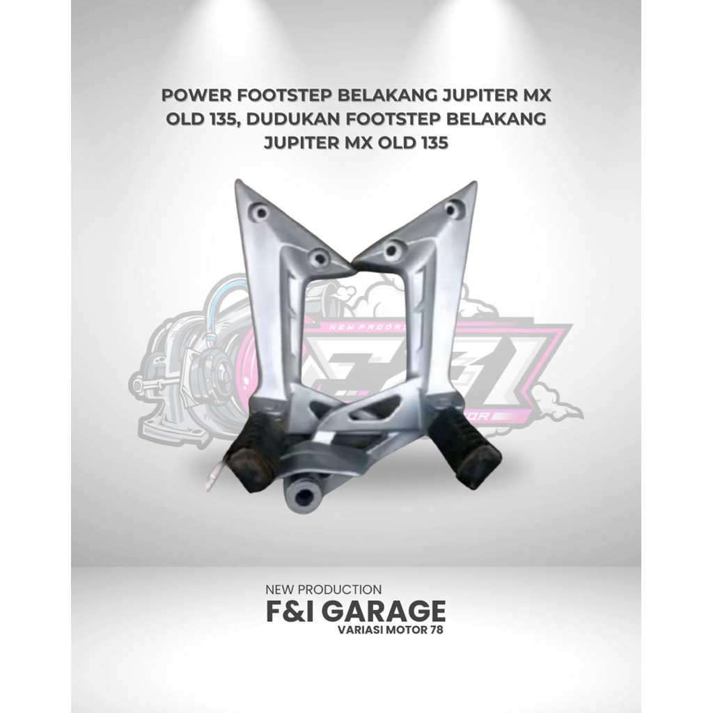 Power Footstep Belakang Jupiter MX Old 135, Dudukan Footstep Belakang Jupiter MX Old 135