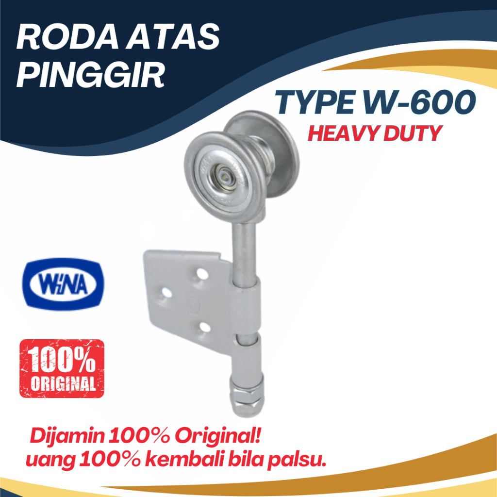 Roda Atas Pinggir Wina W300 Roda Atas Pintu Garasi Wina