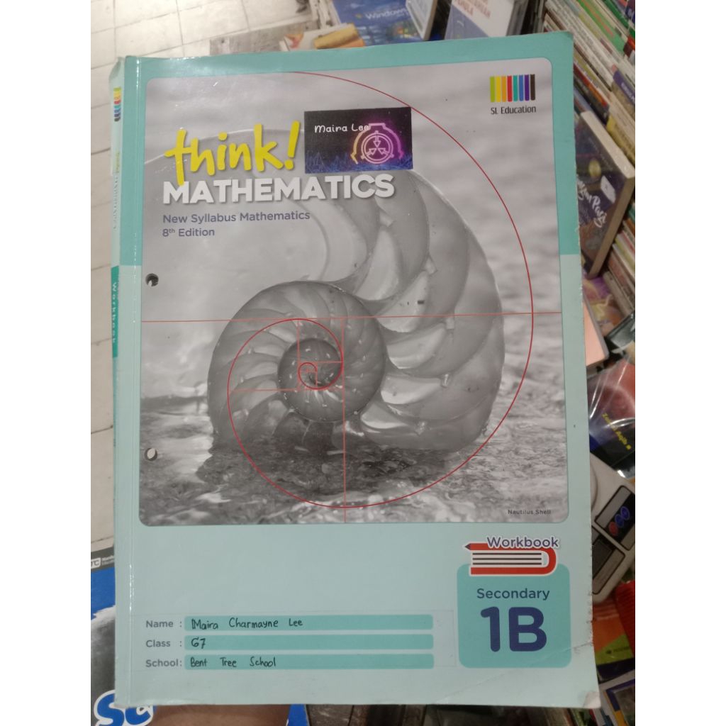 Think Mathematics 1B.Workbook.Secondary.