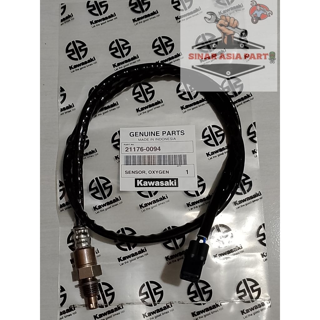 SENSOR OKSIGEN SENSOR O2 SENSOR EMISI KNALPOT NINJA 250 FI Z 250 KLX 250 (21176-0094) DENSO