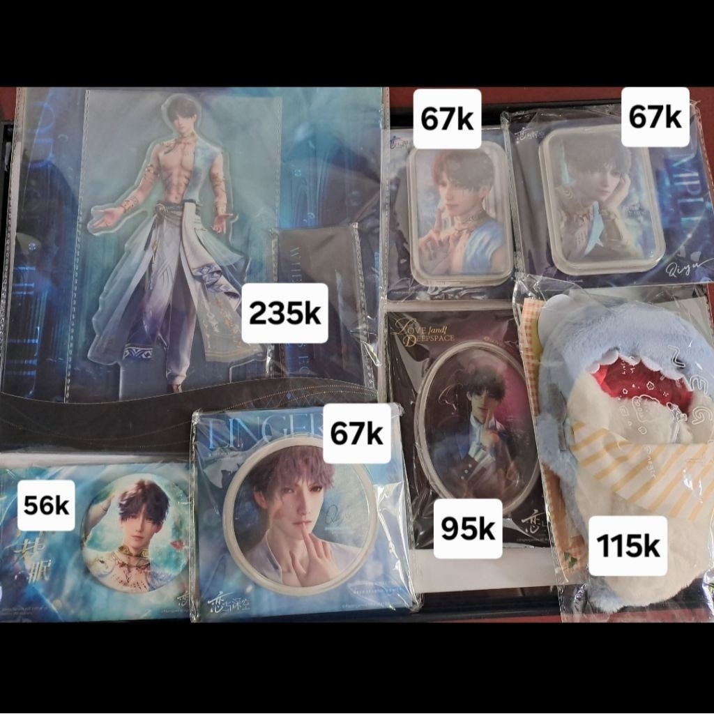 official merch rafayel love and deepspace