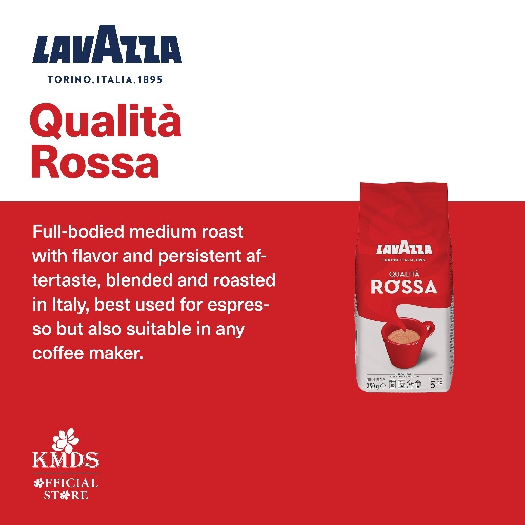 LAVAZZA Qualita Rossa 250gr Beans