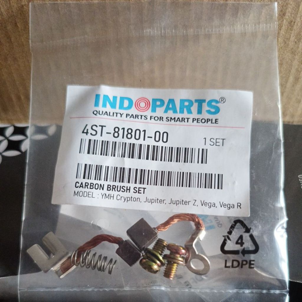 Arang stater/ kul dinamo stater/ carbon brush indopart