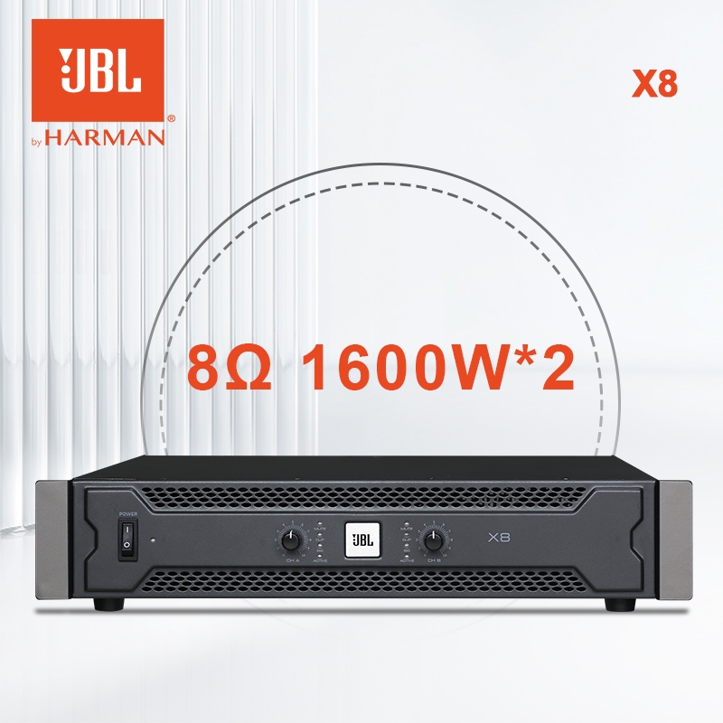 JBL/original X8,profesional power amplifier,8ohm power 1600watt*2