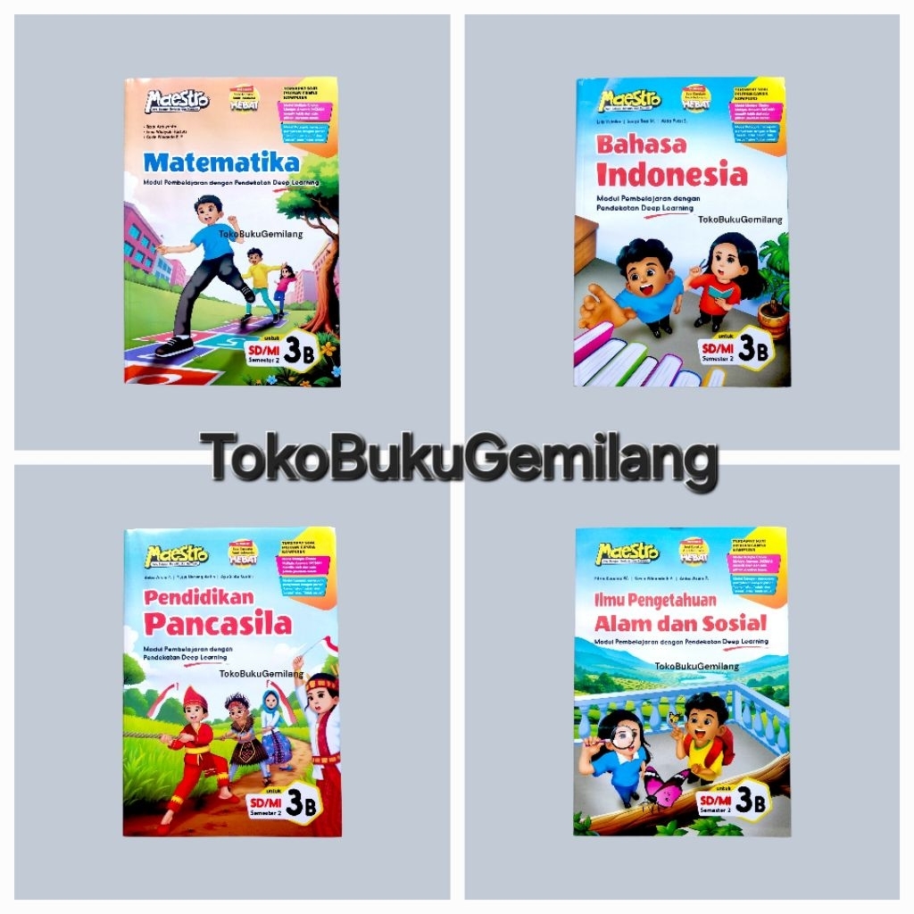 LKS MAESTRO KELAS 3 SD SEMESTER 2 TAHUN AJARAN 2025/2026 KURIKULUM MERDEKA