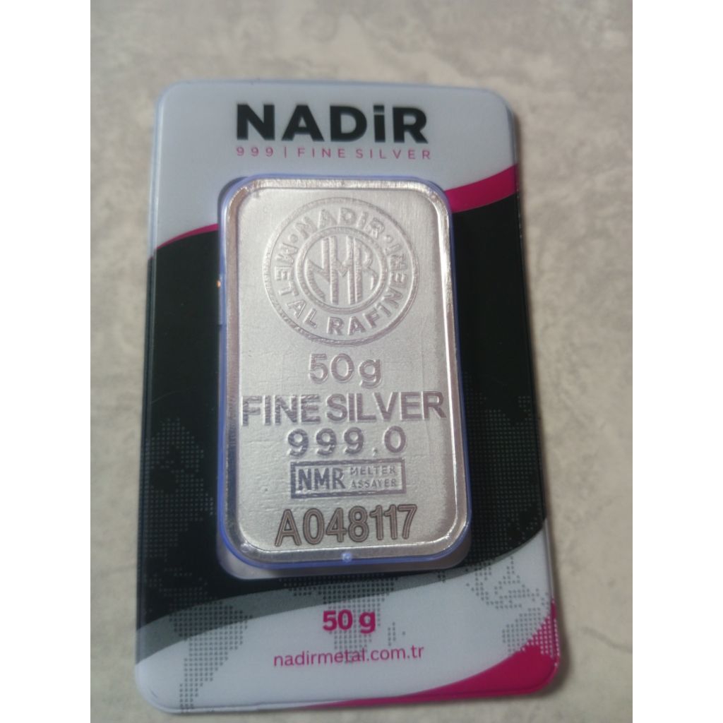 silver ( perak ) nadir 50 gram