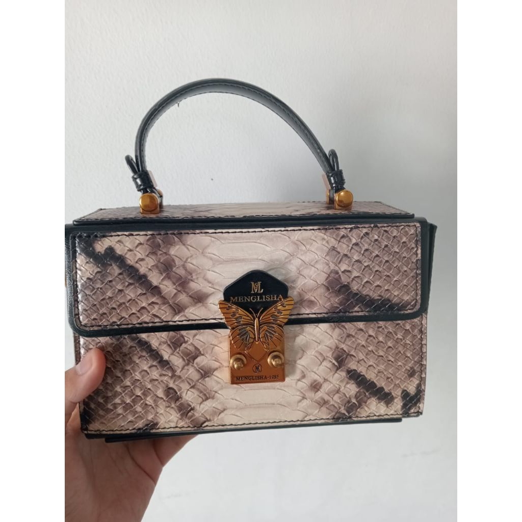 menglisha tas motif ular PL by.madelyn