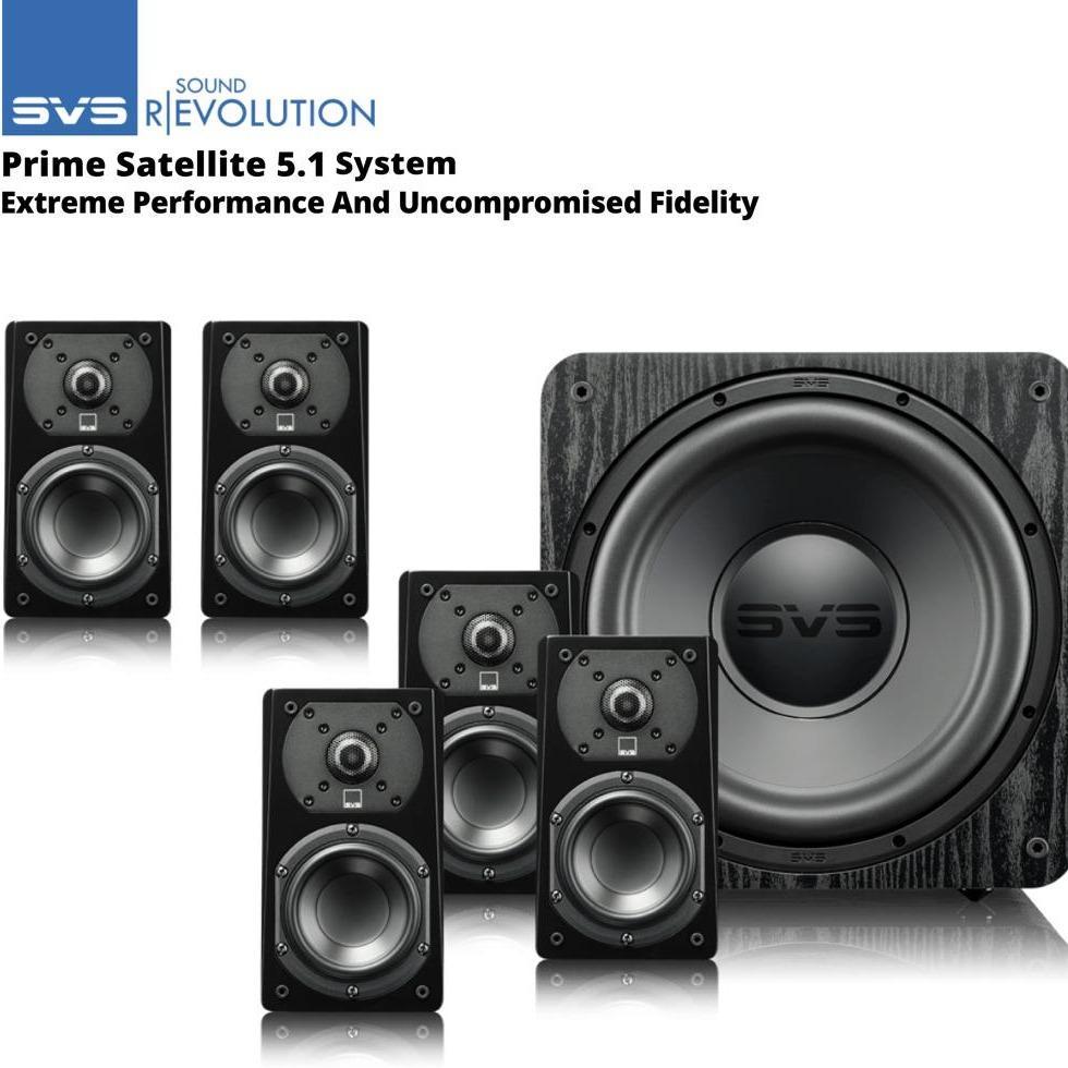 SVS Prime Satellite 5.1 Speaker system home theatre speaker subwoofer