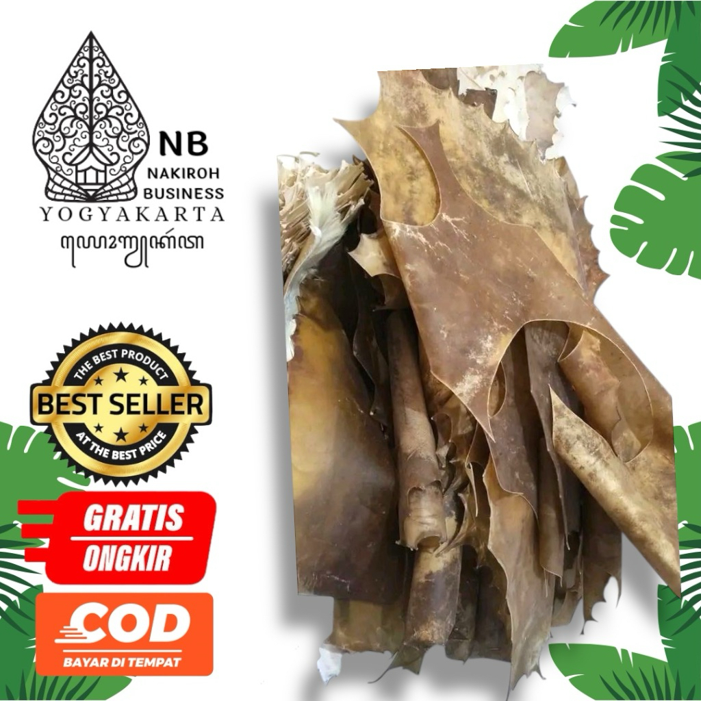 NAKIROHBUSINESS sisa potongan kulit sapi kering 1kg