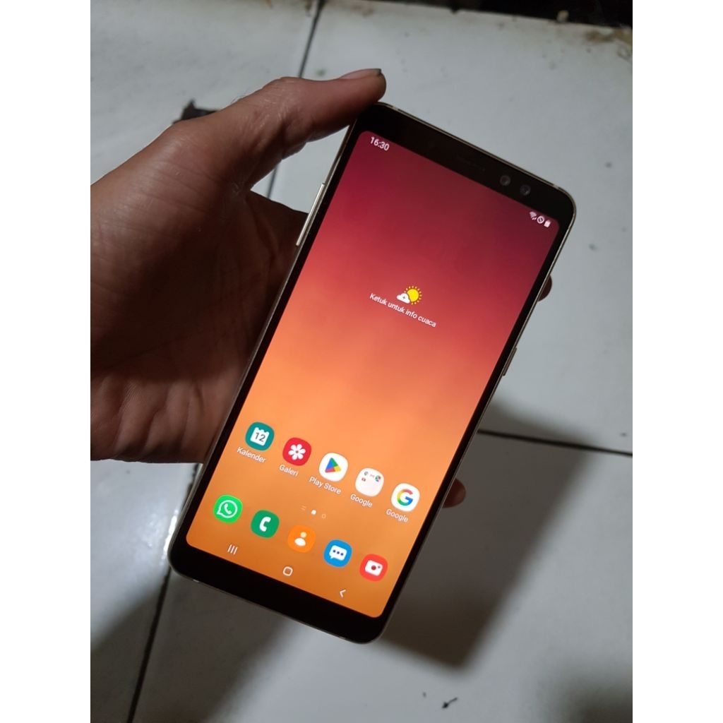 Samsung Galaxy A8 Plus 6/64GB Nfc Original Resmi Sein Dual Sim