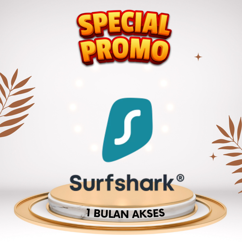 VPN Surfshark Share - Gacor buat pindah negara manapun