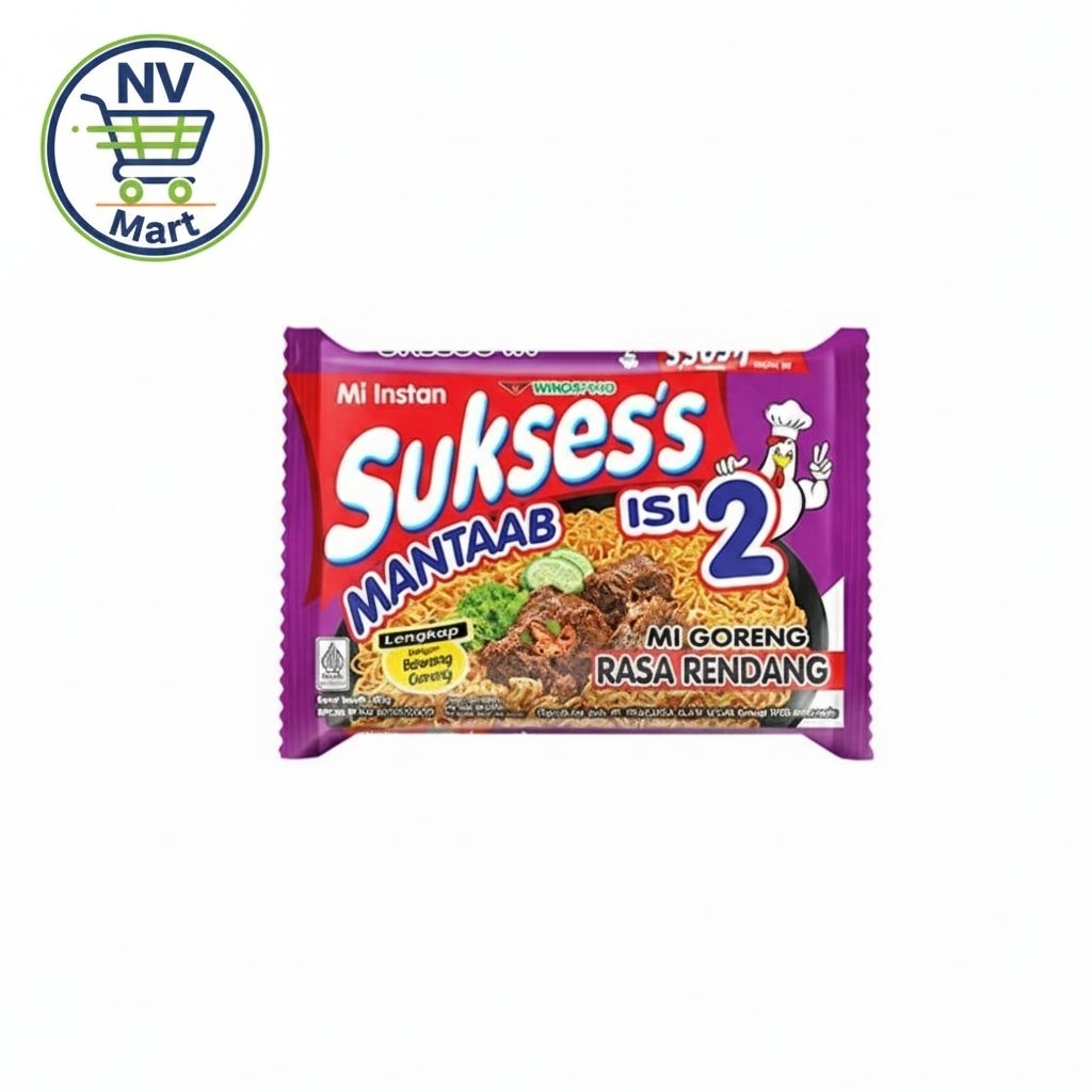 Sukses's Isi 2 Mi Goreng Rasa Rendang